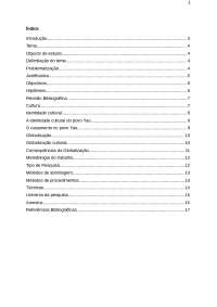 A influência da globalização na identidade cultural: caso da cultura Yao, distrito de Lichinga no período de 2016-2017