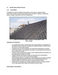 Types of Slope Protection