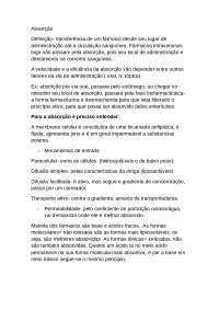 farmacocinética e farmacodinâmica