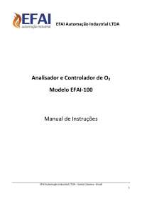 analisador e controlador de gases O2