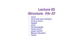 Data Structures and Algorithms 5 - Docsity