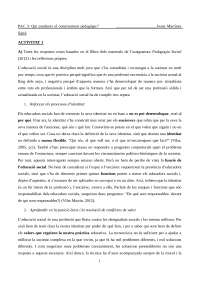 PAC 3 PEDAGOGIA SOCIAL UOC. NOTA: A | Ejercicios de Pedagogía | Docsity
