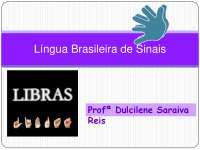 Aula de Libras - Slides