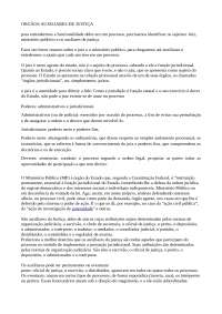 Orgãos auxiliares da justiça