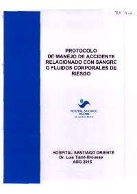 Accidente con fluidos de alto riesgo
