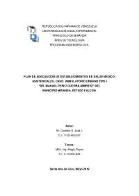Plan de Adecuación para obras