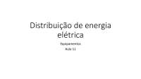 Distribuição de energia elétrica aula 12.