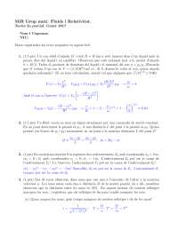 Examen MiR: Relativitat i Fluids (curs 2017)