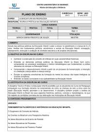 PLANO DE ENSINO TEORIA E PRATICA