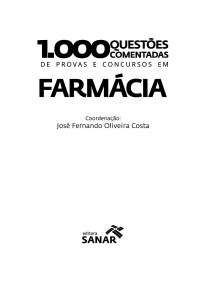 Ética e Legislação farmacêutica