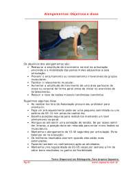 Alongamentos: Objetivos, Dicas e Benefícios para a Saúde