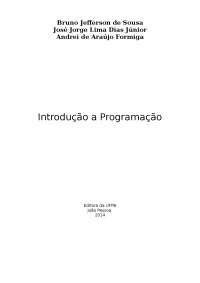 Introdução à Programação: Conceitos Básicos e Estruturas de Controle