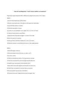 Teste Neurolinguística