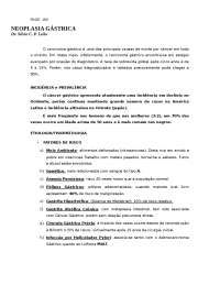 neoplasia gastrica ......