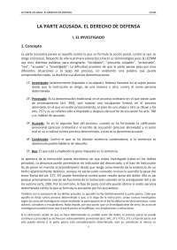 Las partes en el proceso penal - Docsity