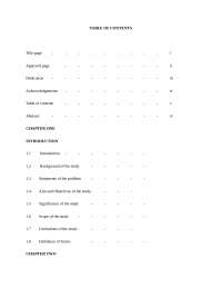 DESIGN AND IMPLEMENTATION OF A BUS TICKET RESERVATION SYSTEM