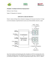 Projeto de Tecnologia de Hardware Reprogramável
