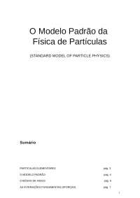 Modelo Padrão Particulas