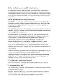 perguntas direito constitucional