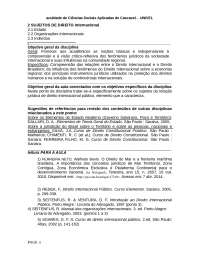 Sujeitos de direito internacional