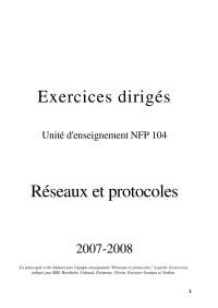 les telecommunications et reseaux