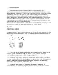 Arreglos Atomicos y su clasificación