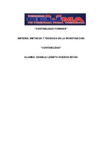 Contabilidad forense que es