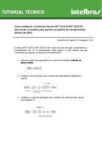 Central de alarme Intelbras