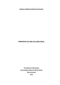 Principios de oclusão