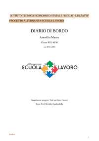 Diario di Bordo: Attività Didattiche e Professionali