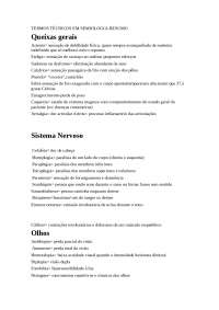termos técnicos de semiologia medica