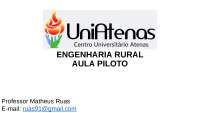 Introdução a Engenharia Rural