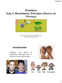 Aula 3 - Mendelismo Princípios Básicos de Herança.pdf