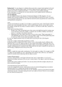 Use Case Diagrams: Understanding Actors and Use Cases in UML