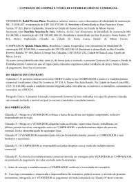Modelo de contrato de imovel