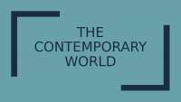 Globalization: Meaning, Ideologies, and Economic Aspects