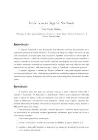 introdução ao jupyter
