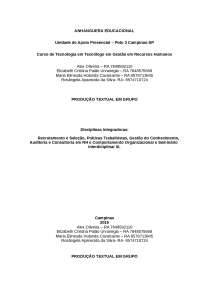 Produção Textual em Grupo