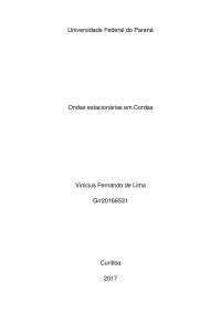 Relatório ondas de física experimental