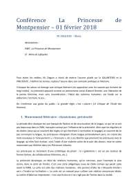 Conference La Princesse De Montpensier Docsity