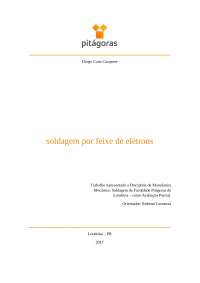 Soldagem por Feixe de Elétrons