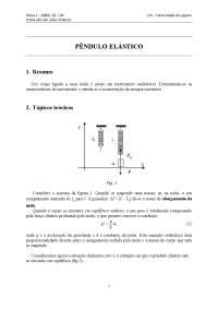 Pendulo elástico e experiencia