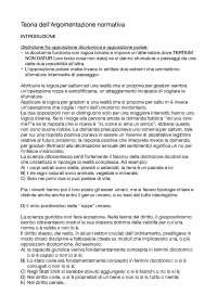 riassunto libro teoria dell'argomentazione