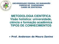 Metodologia de projetos de pesquisa