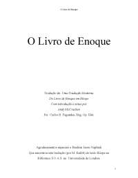O Livro de Enoque (tradução do original)
