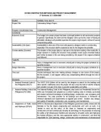 Construction Management: Constraints in Economic, Sustainability, and Constructability
