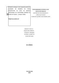 Relatório de fluídos