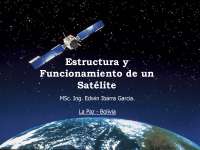 estructura del satelite