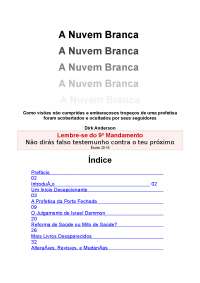 Livro a nuvem Branca