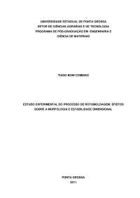 processo de rotomoldagem